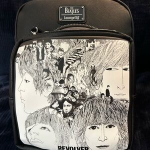 NWT The Beatles x Loungefly Revolver Album with Detachable Record Pouch Backpack